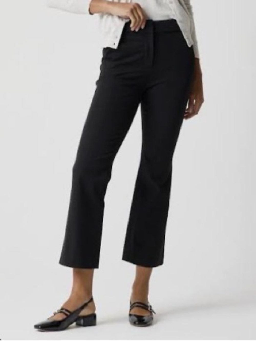 J. Crew Black Kelsey flare pant